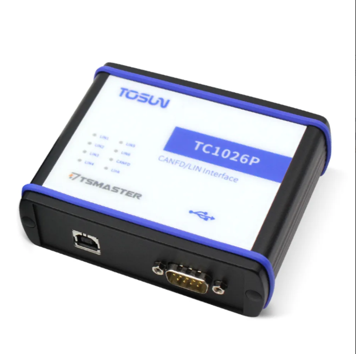 TOSUN Technology - Auto Grade - 1 CH CAN FD, 6 CH LIN Bus Interface to USB Adapter (LIN Supports USB Power Supply)