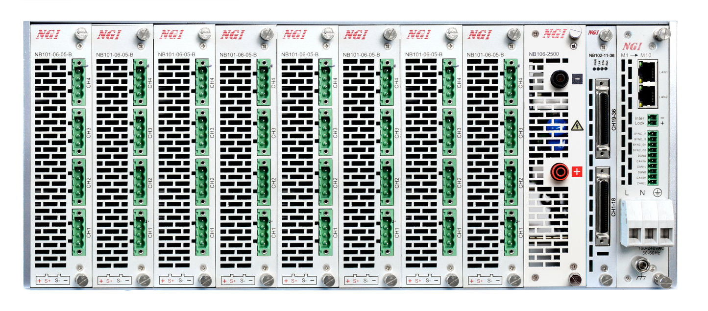 N9000 Series Ultra-high Integration Dual-quadrant Modular Battery Simulator