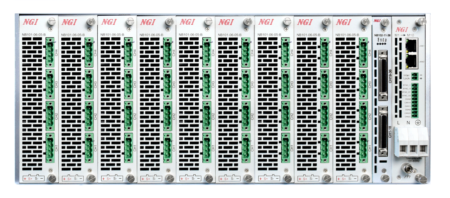 N9000 Series Ultra-high Integration Dual-quadrant Modular Battery Simulator