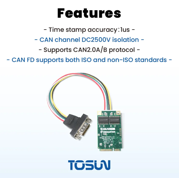 MP1013 – 2 CAN FD to miniPCIe Interface