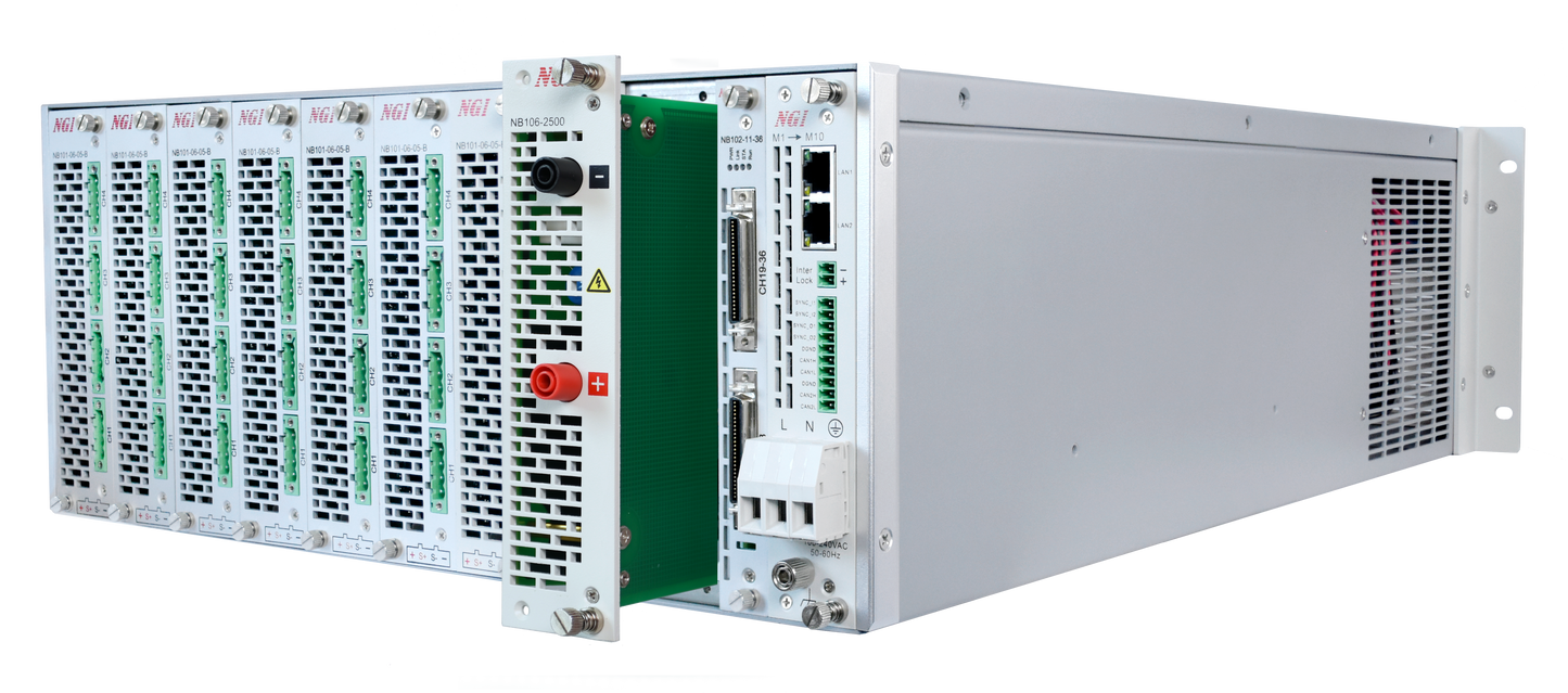 N9000 Series Ultra-high Integration Dual-quadrant Modular Battery Simulator