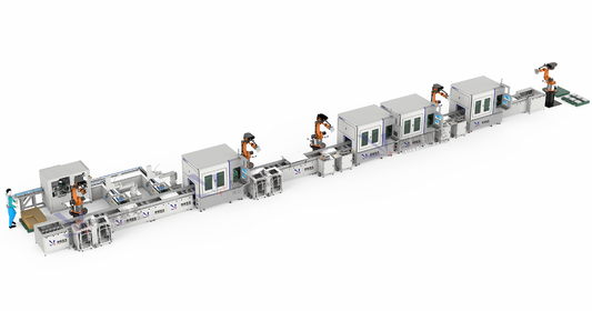 Cylindrical Battery Module Assembly Line