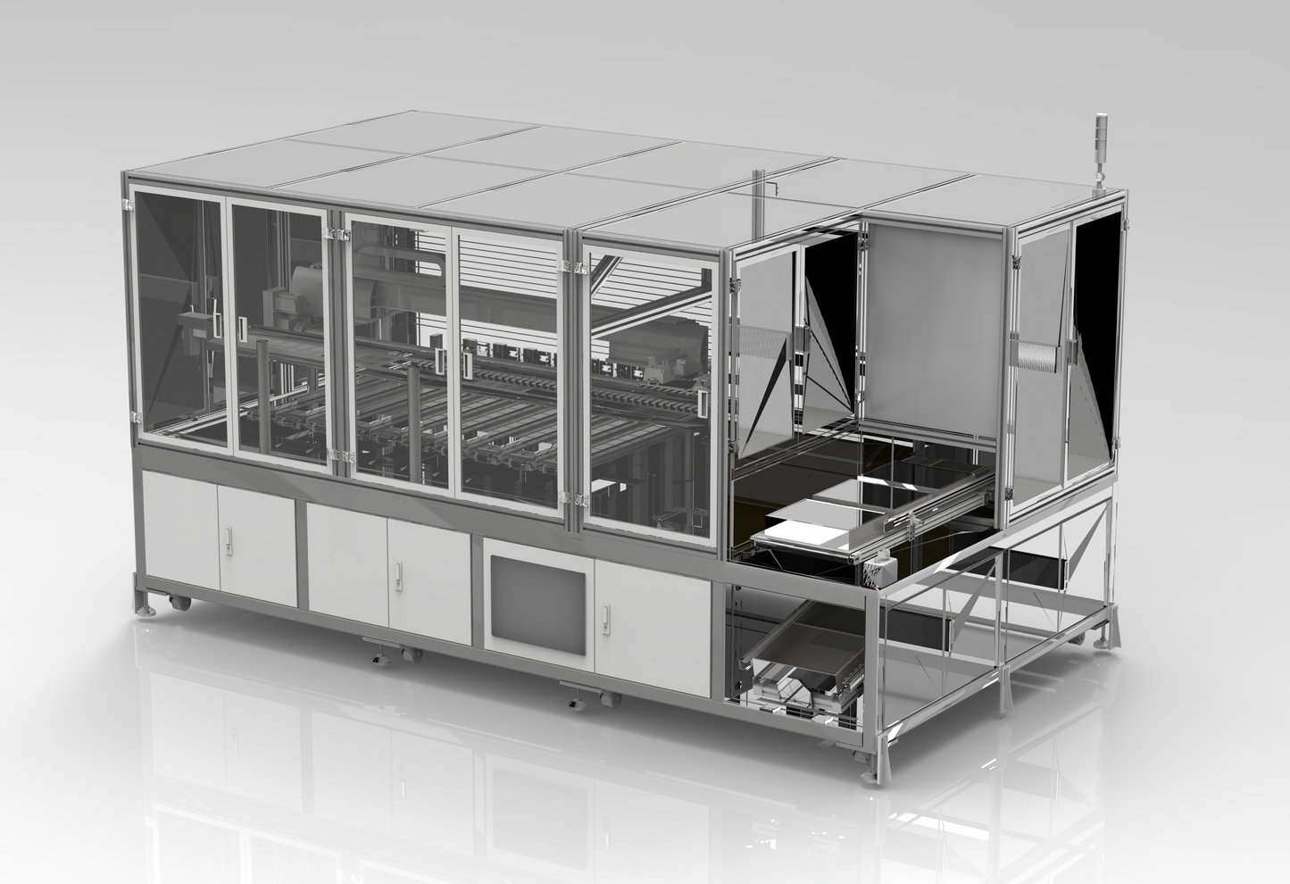 AUTOMATED CYLINDRICAL CELL SORTING SYSTEM